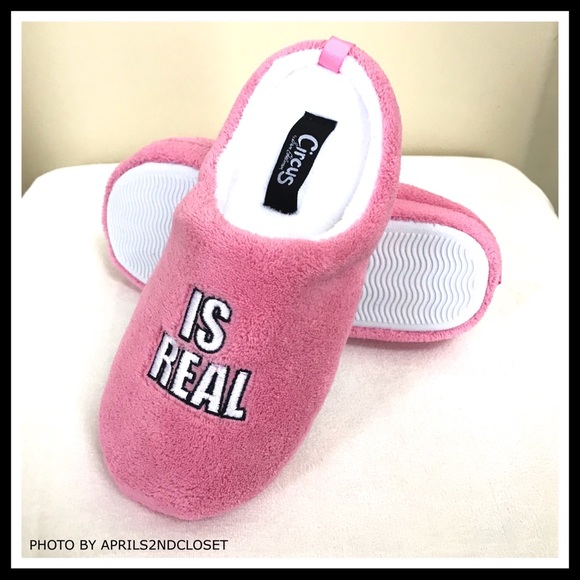 SAM EDELMAN PINK SNUGGLE SLIP ONS SLIPPERS - Picture 5 of 8